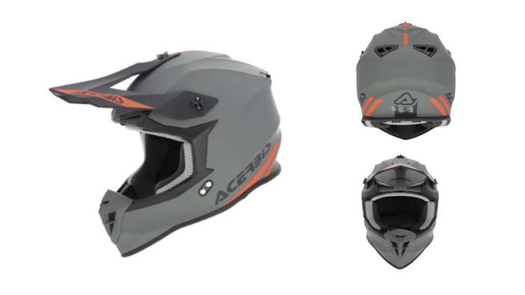 CASCO ACERBIS CROSS LINEAR 2206 GRIS XL